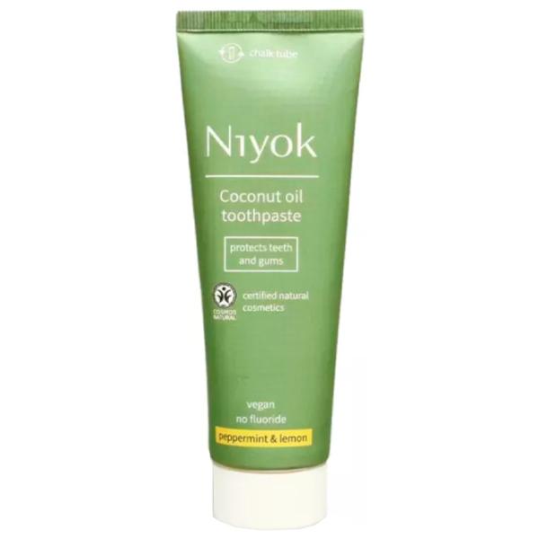 Зубная паста Niyok Coconut Oil 75 г photo 1 Зубная паста Niyok Coconut Oil 75 г photo 1