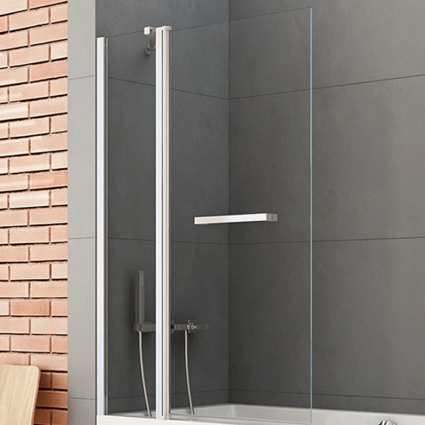 Paravane de duș New Trendy New Soleo Bathtub Screen Hinged Transparent / leagăn photo 1
