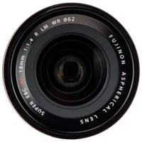 Объектив Fujinon XF18mm F1.4 R LM WR Черный photo 2