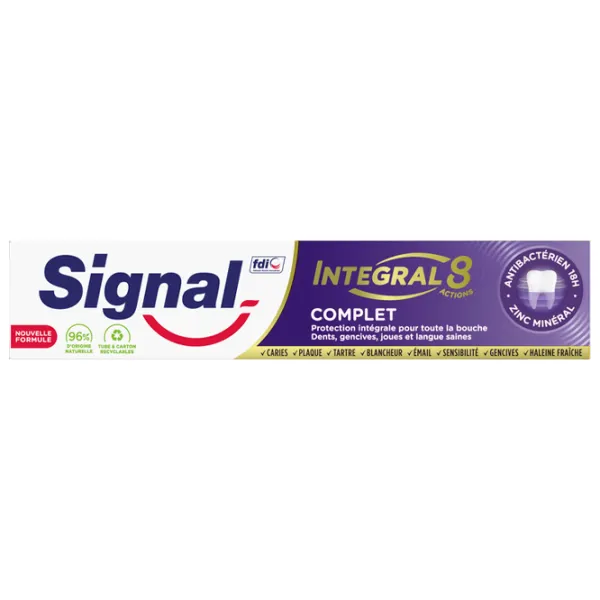 Зубная паста Signal Integral 8 75 г photo 1