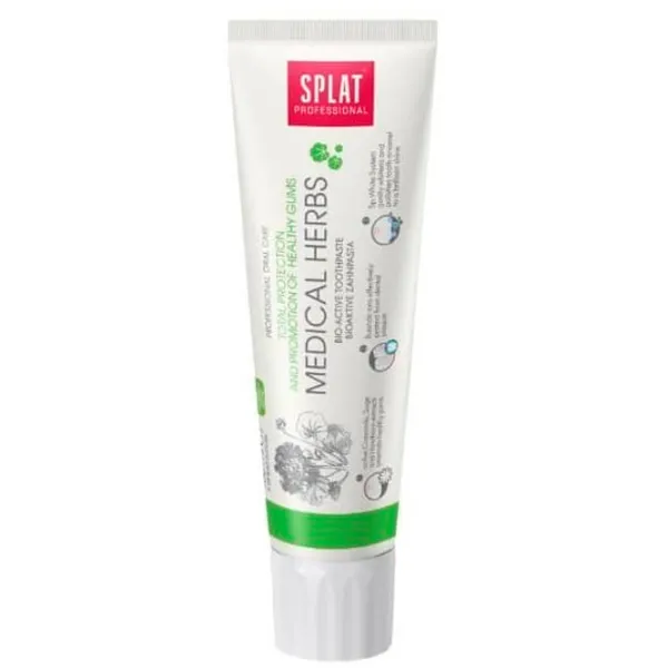 Зубная паста Splat PROFESSIONAL Medical Herbal 100 г photo 1 Зубная паста Splat PROFESSIONAL Medical Herbal 100 г photo 1