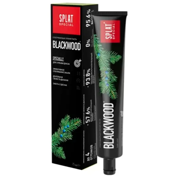 Зубная паста Splat Special Blackwood 75 г photo 1 Зубная паста Splat Special Blackwood 75 г photo 1