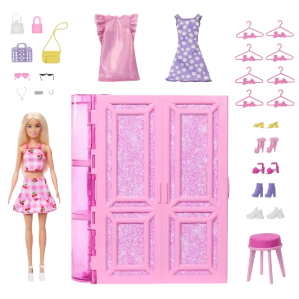 Set Barbie Dream Closet & Accessories HXD58  model / 3+ photo 1