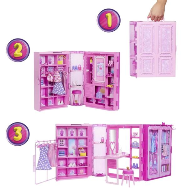 Set Barbie Dream Closet & Accessories HXD58  model / 3+ photo 3