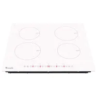 Plită încorporabilă cu inducție Tornado GTR600NLP Vitroceramică / White photo 2