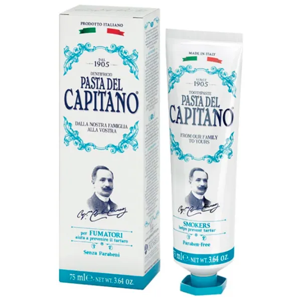 Зубная паста Pasta del Capitano Для курящих 75 г photo 1