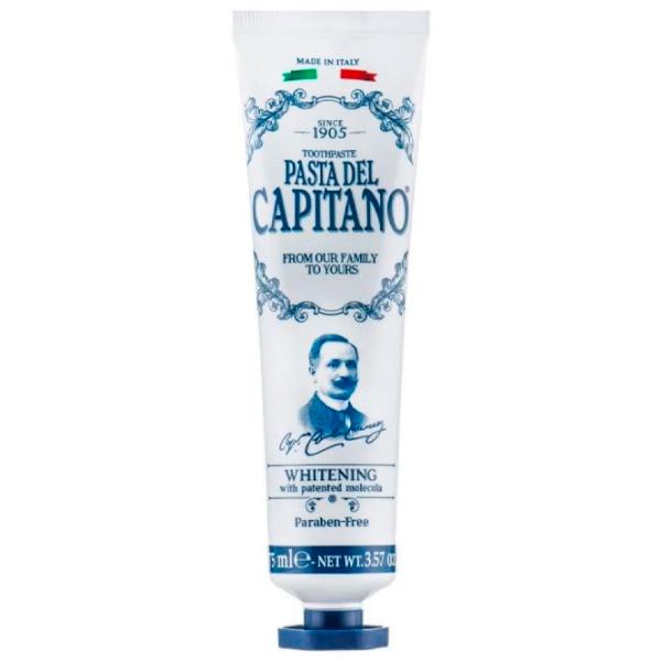Зубная паста Pasta del Capitano Whitening 75 г photo 1 Зубная паста Pasta del Capitano Whitening 75 г photo 1