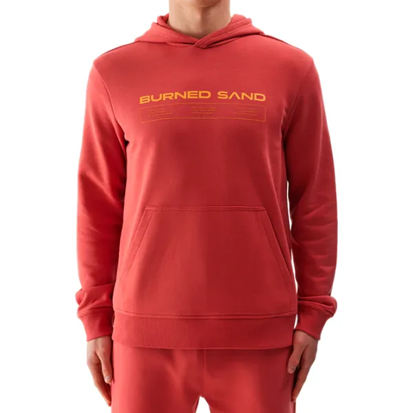 Hanorac pentru bărbați 4F 4FWSS24TSWSM1012  Drept / Red photo 1 Hanorac pentru bărbați 4F 4FWSS24TSWSM1012  Drept / Red photo 1