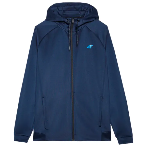 Толстовка для мужчин 4F 4FWSS24TFSWM393  Прямой / Тёмно-синий photo 1