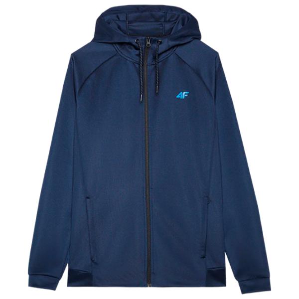Толстовка для мужчин 4F 4FWSS24TFSWM393  Прямой / Тёмно-синий photo 1