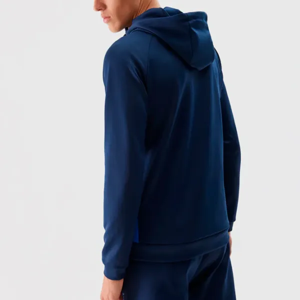 Толстовка для мужчин 4F 4FWSS24TFSWM393  Прямой / Тёмно-синий photo 5