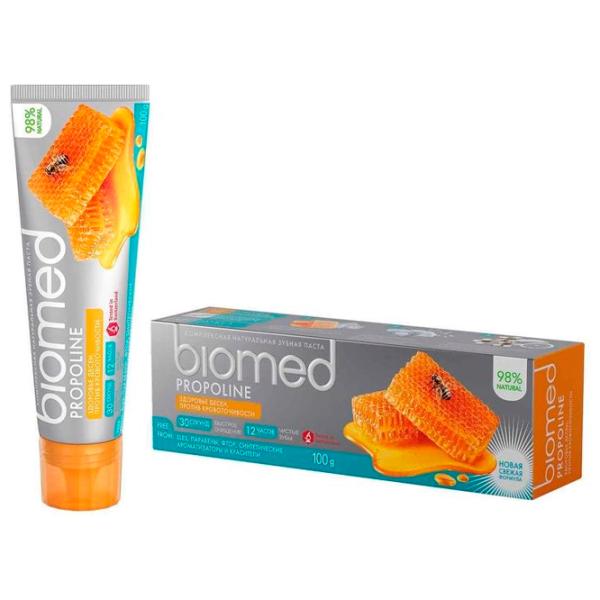 Зубная паста Biomed Прополис 100 г photo 1 Зубная паста Biomed Прополис 100 г photo 1