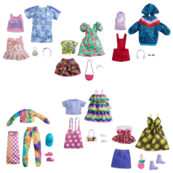 Одежда для кукол Barbie 2 Pack GWF04  модель / 3+ photo 1
