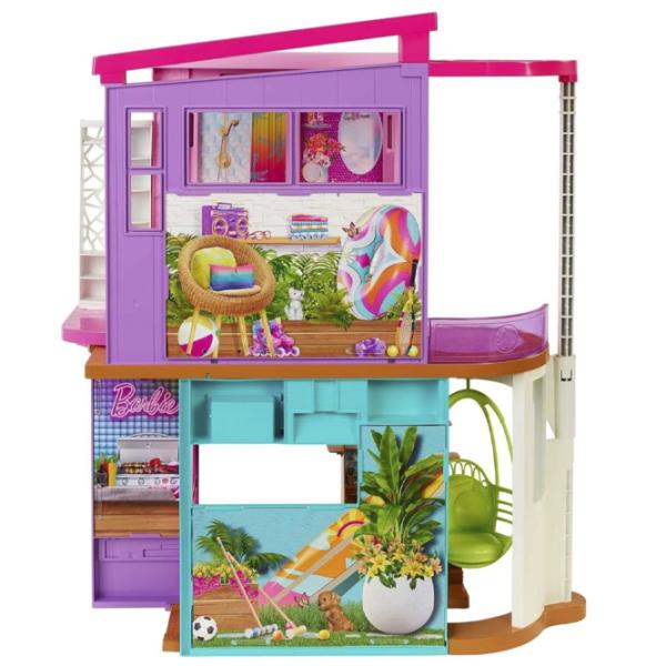 Căsuță pentru păpuși Barbie Vacation House HCD50  căsuță / 3+ photo 2