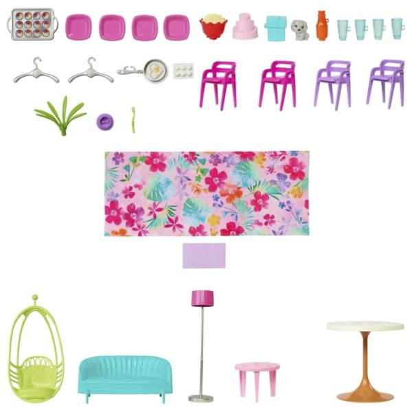 Căsuță pentru păpuși Barbie Vacation House HCD50  căsuță / 3+ photo 4