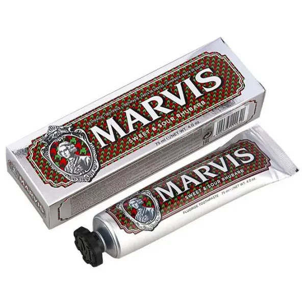Pastă de dinţi Marvis Sweet & Sour Rhubars 85 g photo 1