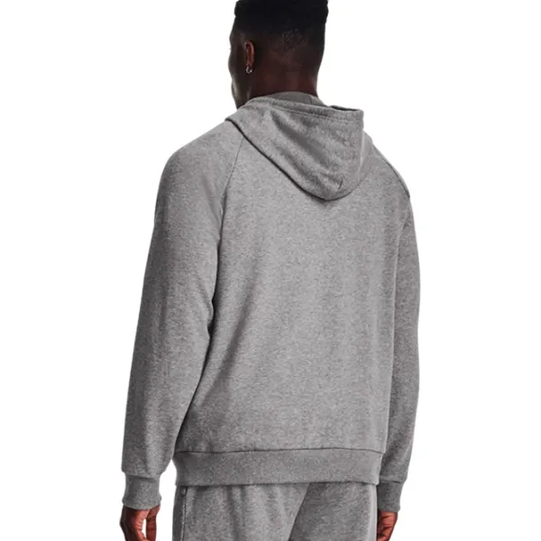 Hanorac pentru bărbați Under Armour Rival fleece logo  Drept / Gray photo 4