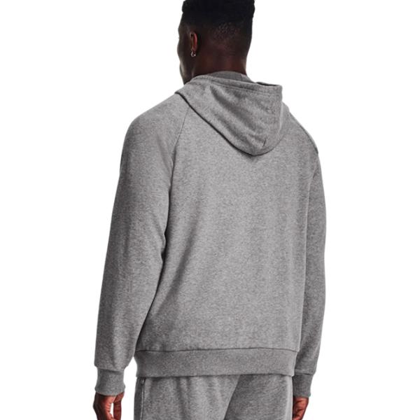 Hanorac pentru bărbați Under Armour Rival fleece logo  Drept / Gray photo 4