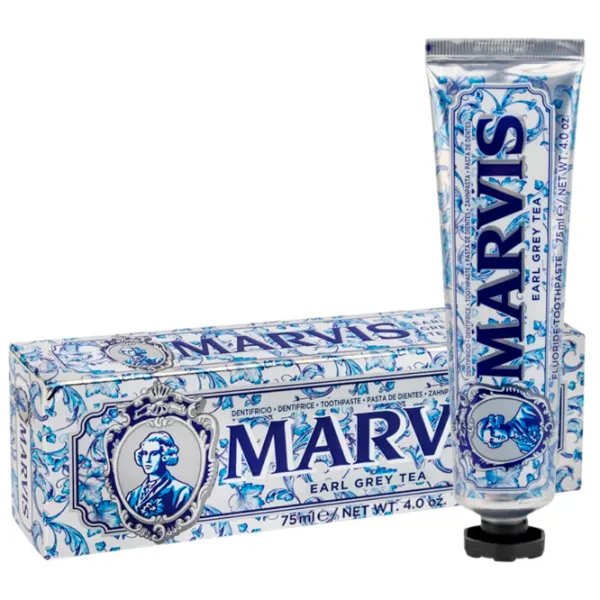 Pastă de dinţi Marvis Earl Grey Tea 75 g photo 2 Pastă de dinţi Marvis Earl Grey Tea 75 g photo 2