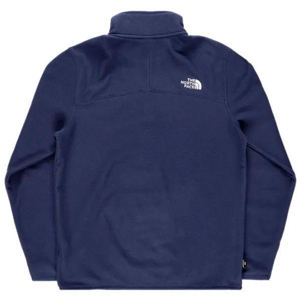 Hanorac pentru bărbați The North Face 100 Glacier 1/4-Zip  Drept / Blue photo 4 Hanorac pentru bărbați The North Face 100 Glacier 1/4-Zip  Drept / Blue photo 4