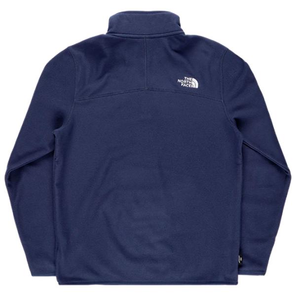 Hanorac pentru bărbați The North Face 100 Glacier 1/4-Zip  Drept / Blue photo 2 Hanorac pentru bărbați The North Face 100 Glacier 1/4-Zip  Drept / Blue photo 2