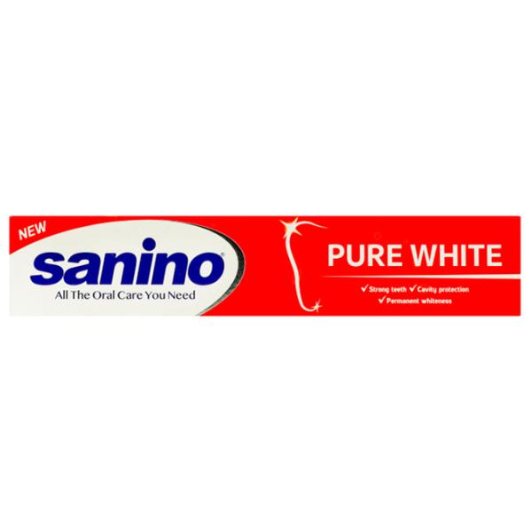 Pastă de dinţi Sanino Pure White 90 g photo 1 Pastă de dinţi Sanino Pure White 90 g photo 1