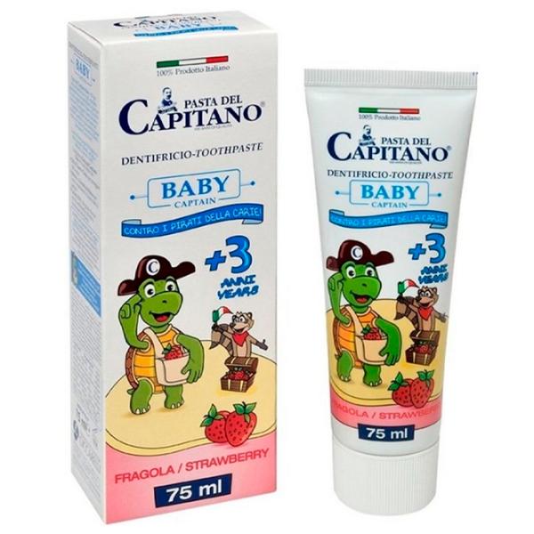 Pastă de dinţi Pasta del Capitano Baby Captain 75 g photo 1 Pastă de dinţi Pasta del Capitano Baby Captain 75 g photo 1