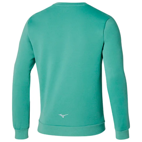 Hanorac pentru bărbați Mizuno Release Crew Sweat  Drept / Green photo 2
