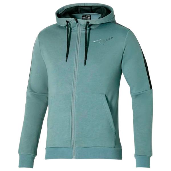 Толстовка для мужчин Mizuno Release Sweat Jacket  Прямой / Серый photo 1 Толстовка для мужчин Mizuno Release Sweat Jacket  Прямой / Серый photo 1