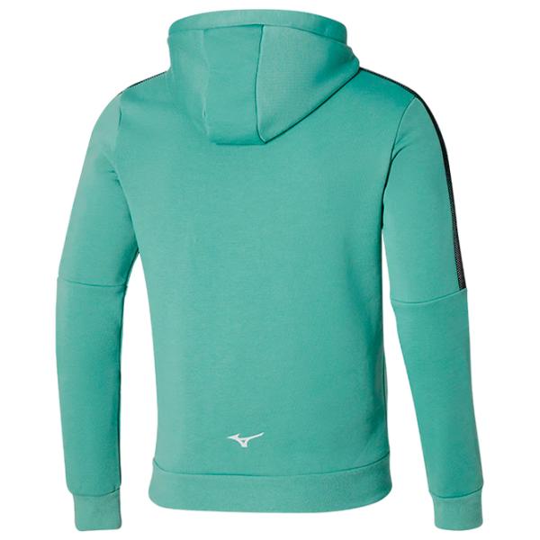 Hanorac pentru bărbați Mizuno Release Sweat Jacket  Drept / Light Green photo 3 Hanorac pentru bărbați Mizuno Release Sweat Jacket  Drept / Light Green photo 3