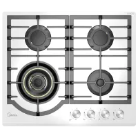 Plită încorporabilă pe gaz Midea MG696VGW Vitroceramică / White