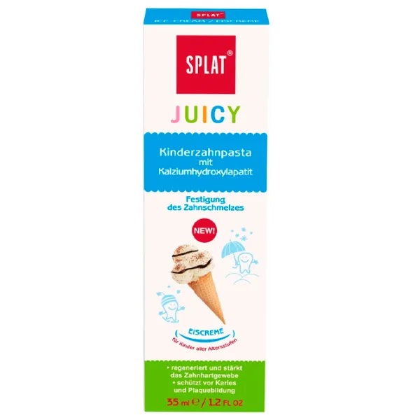 Pastă de dinţi Splat Junior Juicy Ice-Cream 35 g photo 2
