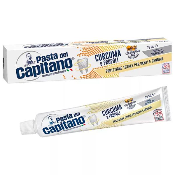 Зубная паста Pasta del Capitano Curcuma & Propoli 75 г photo 1