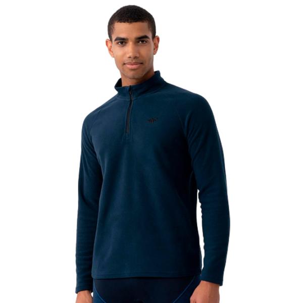 Hanorac pentru bărbați 4F 4faw23uflem034  Drept / Navy photo 5 Hanorac pentru bărbați 4F 4faw23uflem034  Drept / Navy photo 5