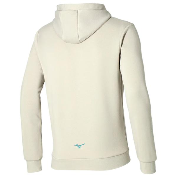 Hanorac pentru bărbați Mizuno Release Hoodie  Drept / White photo 3 Hanorac pentru bărbați Mizuno Release Hoodie  Drept / White photo 3