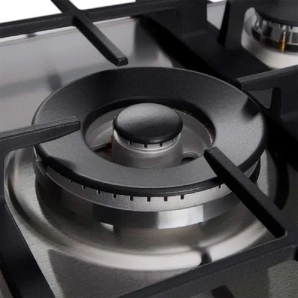 Газовая варочная панель Midea MG697TX Закаленное стекло / Нержавеющая сталь photo 4