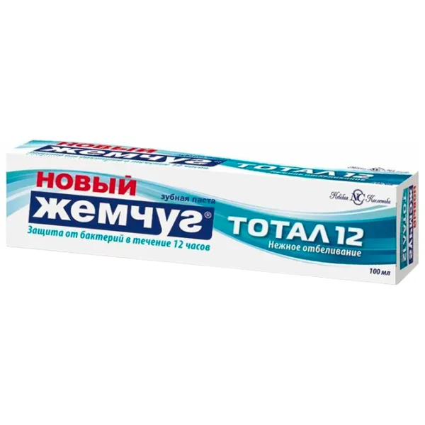 Зубная паста Новый Жемчуг Тотал 12+ 100 г photo 1