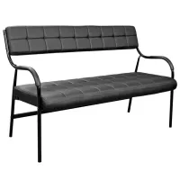 Банкетка DP N-13 Черный / Металл