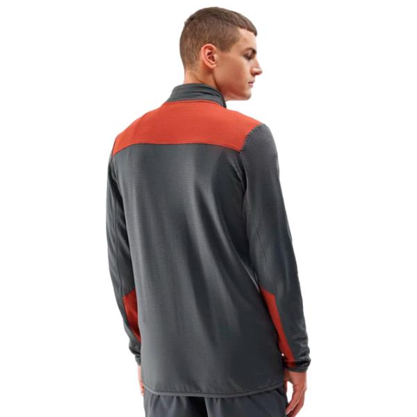 Hanorac pentru bărbați 4F 4FAW23TFLEM118  Drept / Orange photo 3 Hanorac pentru bărbați 4F 4FAW23TFLEM118  Drept / Orange photo 3