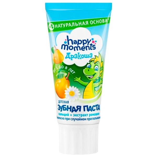 Pastă de dinţi Happy Moments Дракоша Груша 60 g photo 1 Pastă de dinţi Happy Moments Дракоша Груша 60 g photo 1