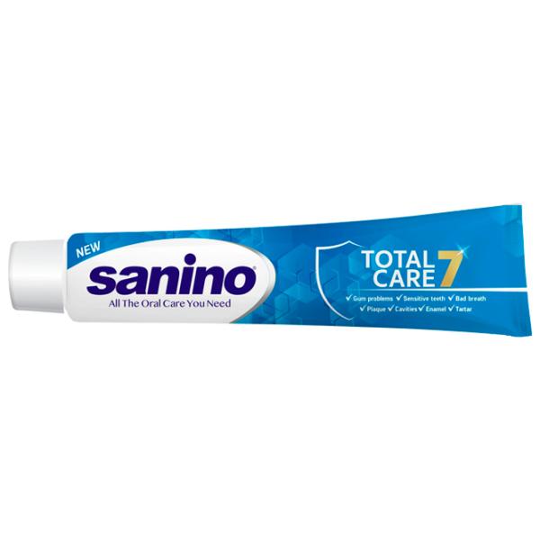 Зубная паста Sanino Total Care 100 г photo 1 Зубная паста Sanino Total Care 100 г photo 1