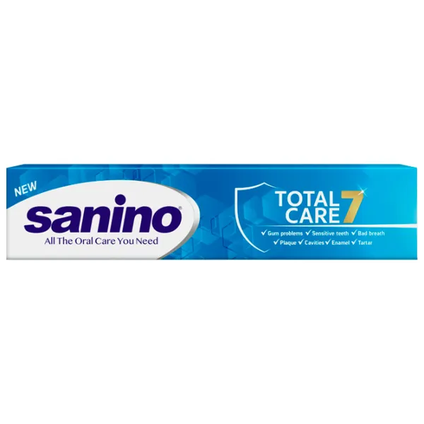 Зубная паста Sanino Total Care 100 г photo 2 Зубная паста Sanino Total Care 100 г photo 2