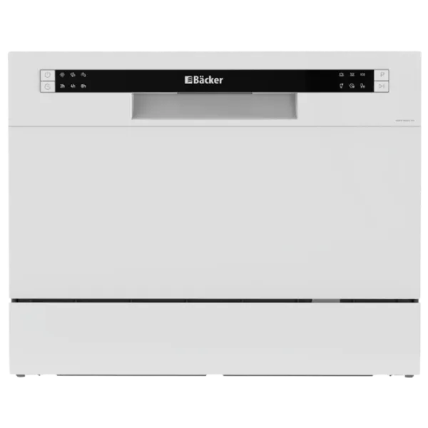 Mașină de spălat vase Backer WQP6-3602G WH Compactă / White photo 1