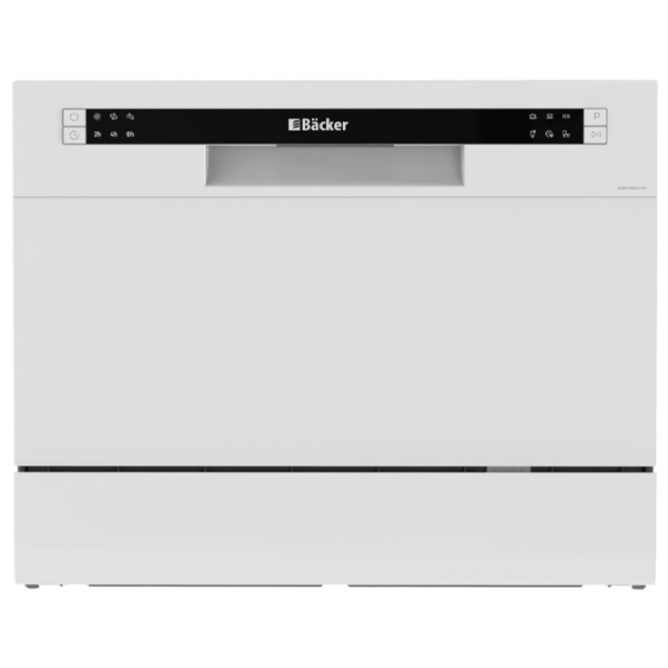 Mașină de spălat vase Backer WQP6-3602G WH Compactă / White photo 1