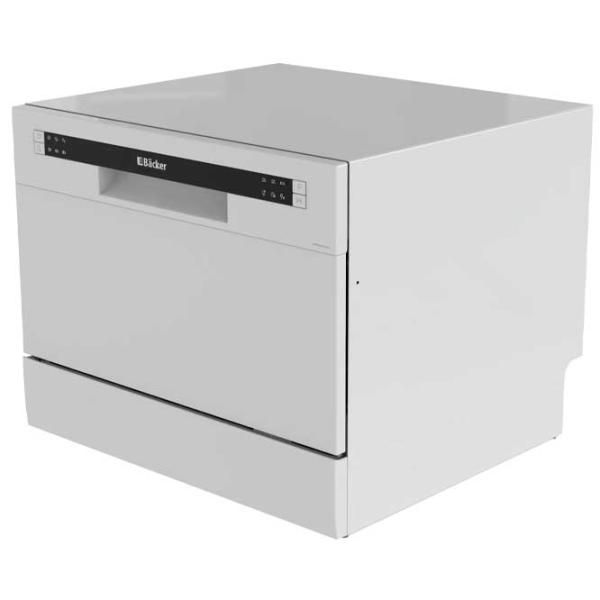 Mașină de spălat vase Backer WQP6-3602G WH Compactă / White photo 2