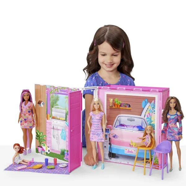 Домик для кукол Barbie Barbie's vacation house HRJ76  домик / 3+ photo 2