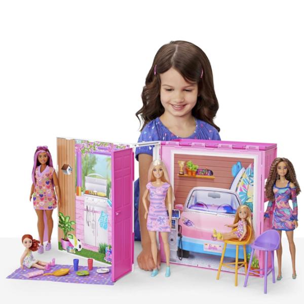 Домик для кукол Barbie Barbie's vacation house HRJ76  домик / 3+ photo 2