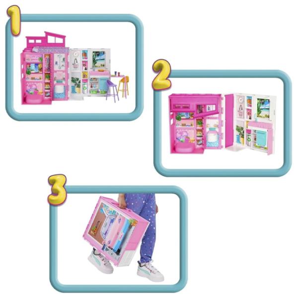 Домик для кукол Barbie Barbie's vacation house HRJ76  домик / 3+ photo 5