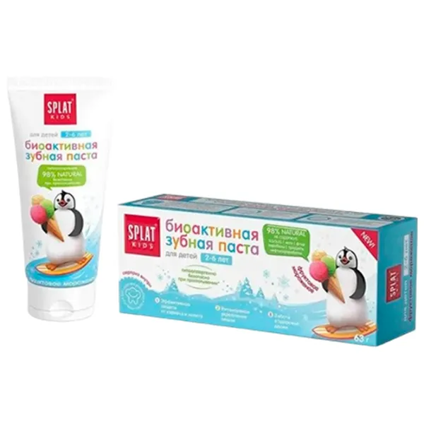 Pastă de dinţi Splat Fruit Ice-Cream 50 g photo 1