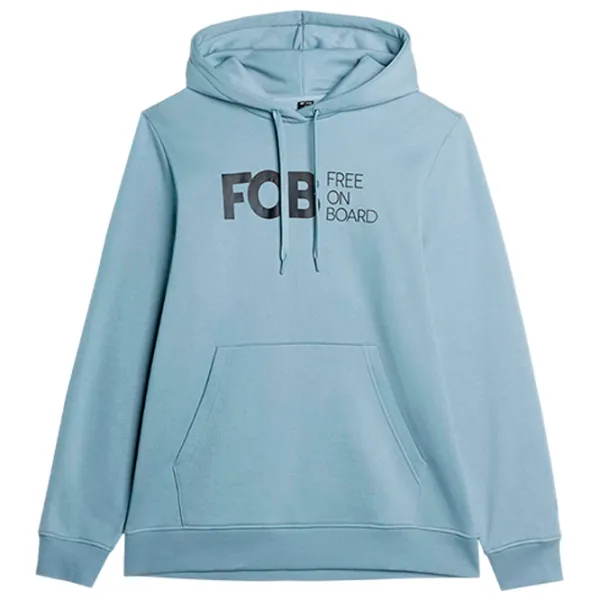 Hanorac pentru bărbați 4F 4FAW23TSWSM0713  Drept / Blue photo 1